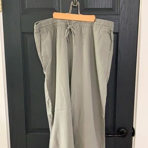 Linen pants large TALL NWOT